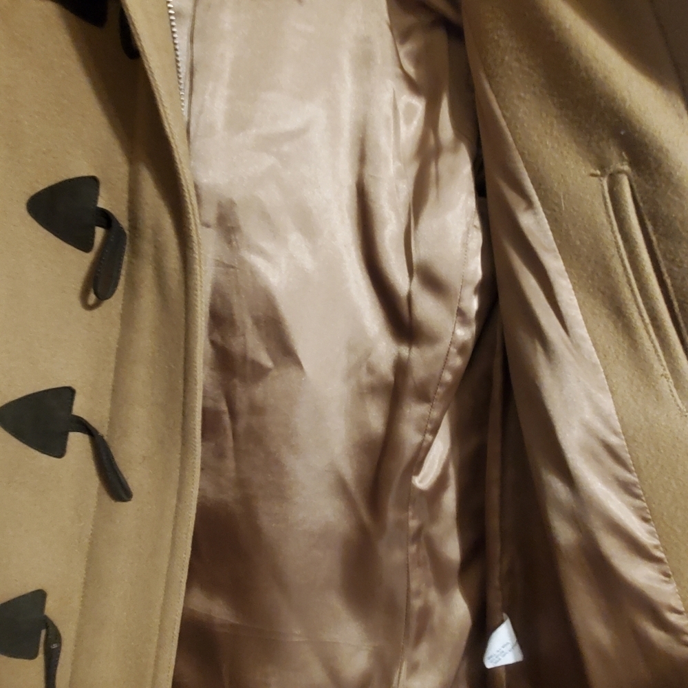 Gap Camel Toggle Jacket. Wool Small. - image 5